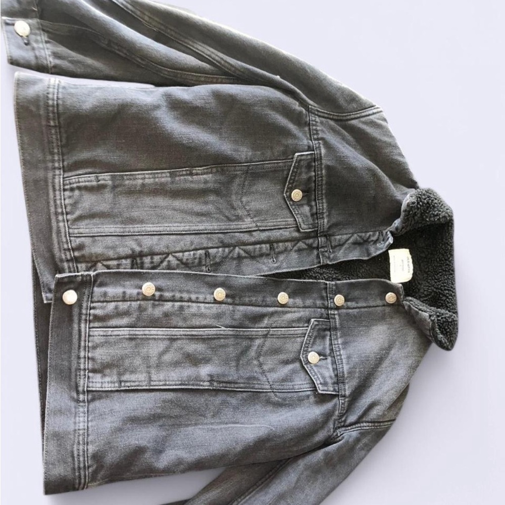 Dark Gray Denim Jacket
